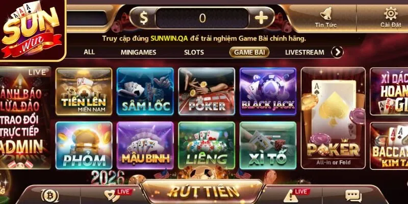 Sức hút từ game bài Sunwin trên thị trường 