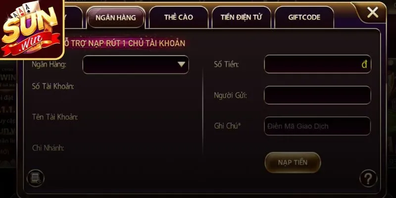 Nạp Tiền Sunwin Hướng Dẫn Giao Dịch Chuẩn Xác Nhanh Chóng 12 Sunwin Hệ thống duyệt giao dịch nhanh, cập nhật số dư tự động