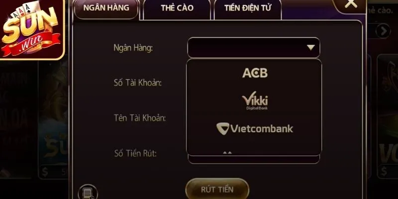 Hướng dẫn chi tiết giúp rút tiền Sunwin thuận tiện hơn 